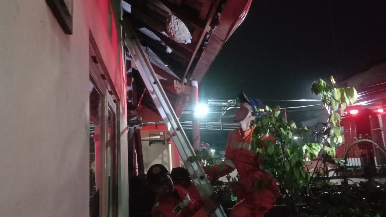 Bikin Resah, Sarang Tawon Ndas Dimusnahkan Tim Damkar Kab. Semarang
            - galeri foto