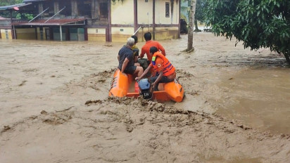 7 Kecamatan di Kabupaten Lahat Terendam Banjir