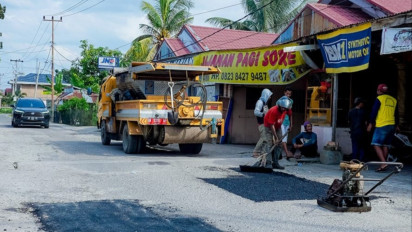 Jelang Ramadhan, Pemko Pekanbaru Perbaiki 33 Ruas Jalan dan Pemeliharaan Kawasan Permukiman