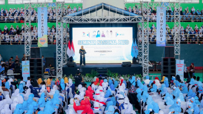 Seminar Nasional Himpaudi, Gubernur Khofifah : Wujudkan Jatim Bebas Stunting dan PAUD Berkualitas