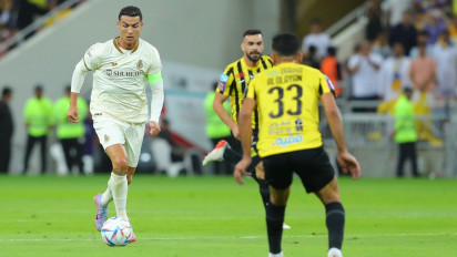 Diteriakan Nama Messi Saat Al Nassr Kalah dari Al Ittihad, Ronaldo Kena Mental