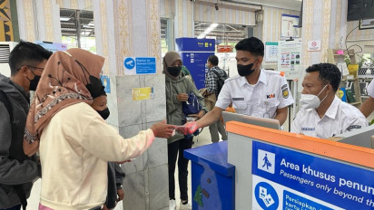3.441 dari 25.960 Tiket Kereta Api Angkutan Lebaran di Lampung Ludes