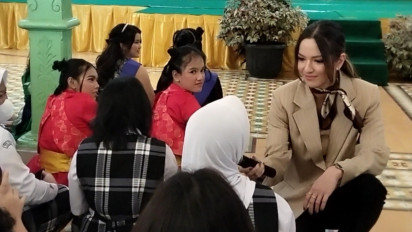 Nia Ramadhani Goes to School, Bagikan Pengalaman Membangun Mental Health