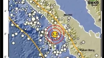 Gempa M5,2 Guncang Aceh Singkil