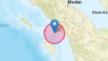 Gempa Aceh Singkil Terasa Kuat di Tapanuli Tengah