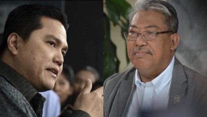 Erick Thohir Ditantang Mulyanto untuk Pecat Ahok, Ternyata Gegara Ini!