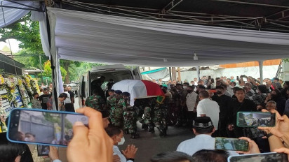 Kata-kata Terakhir Moeldoko Sebelum Sang Istri Diberangkatkan ke Pemakaman