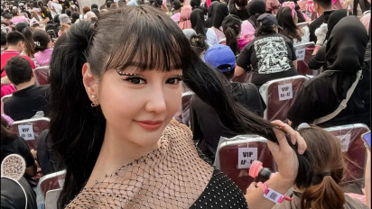 Pamer Body Goals di Konser BLACKPINK, Netizen Salah Fokus dengan Teriakan Lucinta Luna: Khodamnya Nempel