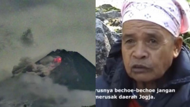 Soal Erupsi Gunung Merapi, Wasiat Almarhum Mbah Maridjan Buat Merinding!