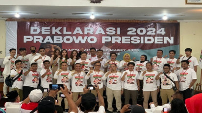 Resmi Dukung Prabowo Nyapres, Jokowi Mania Deklarasikan Prabowo Capres 2024: Bapak Pemersatu Bangsa