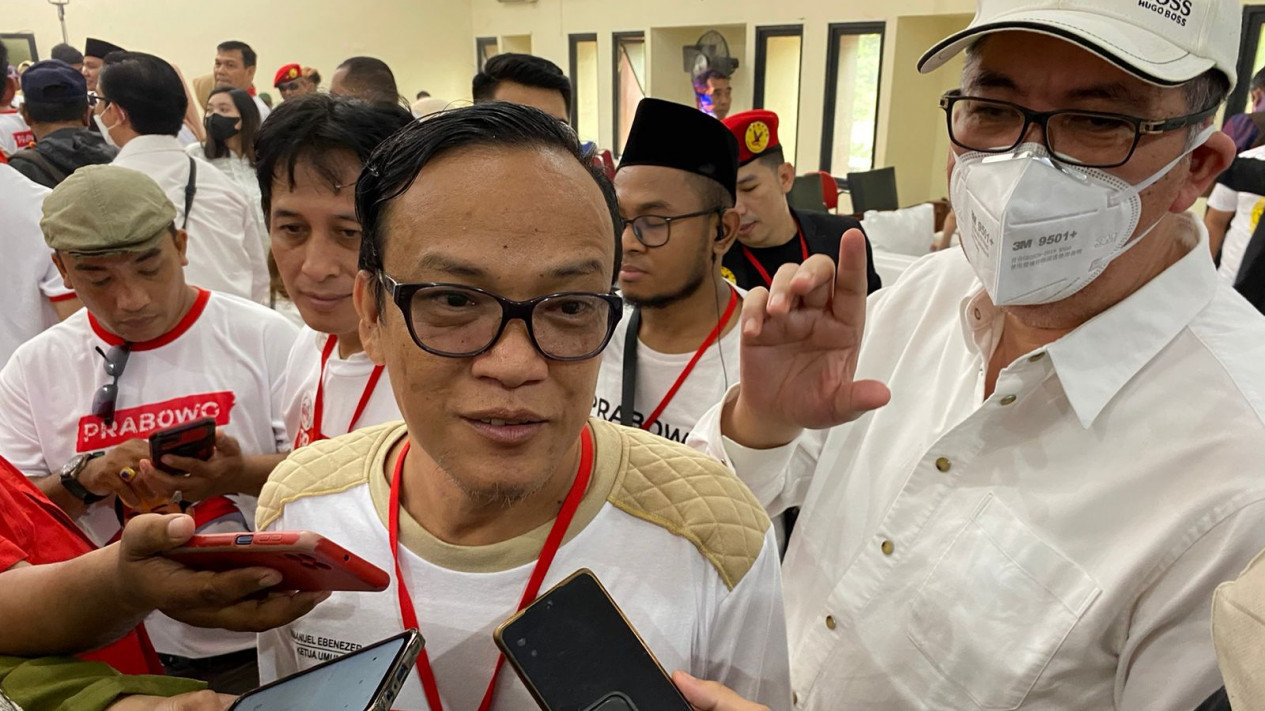 JoMan Sebut Sosok Pemimpin Indonesia, Jokowi Hingga Anies Dilahirkan Prabowo Subianto
            - galeri foto