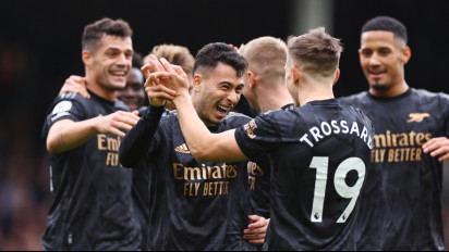 Hasil Fulham Vs Arsenal: Leandro Trossard Menari, The Gunners Pesta 3 Gol