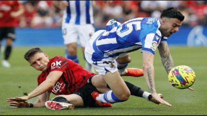 Real Sociedad Kembali Gagal Raih Tiga Poin Seusai Ditahan Imbang Mallorca dengan Skor 1-1