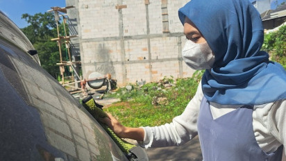 Abu Merapi Guyur Semarang, BPBD Himbau Warga Gunakan Masker