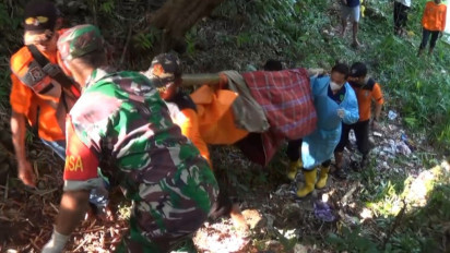 Gempar, Mayat Nenek 67 Tahun Membusuk di Dasar Jurang Ngawi, Ini Penyebabnya