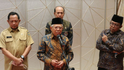 Pesan Khusus Ma'ruf Amin Jelang Pemilu 2024: Kendalikan Nafsu!