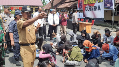 Puluhan Pasangan Muda-mudi Terjaring Razia di Beberapa Hotel di Kota Binjai