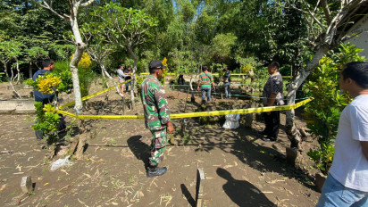 Gali Kubur, Warga Kediri Temukan Ratusan Amunisi Aktif