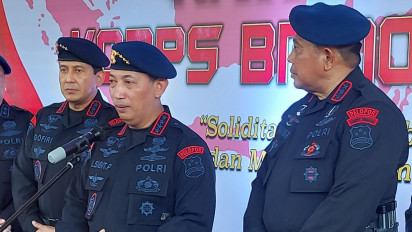 Buka Rakernis Korps Brimob, Kapolri Ingatkan Pentingnya Sinergitas saat Pengamanan Tahun Politik