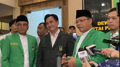 Ketum PBB Yusril Ihza Mahendra Ungkap Isi Diskusi Bersama PPP
