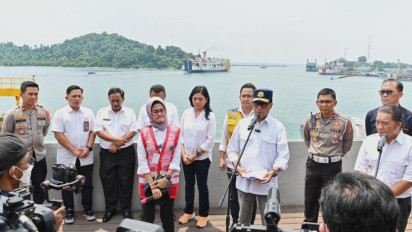 Menhub Bahas Upaya Antisipasi Kepadatan di Pelabuhan Penyeberangan Merak