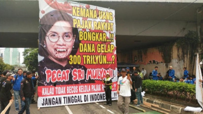 Viral! Tagar Pecat Sri Mulyani Jadi Trending Topik di Twitter