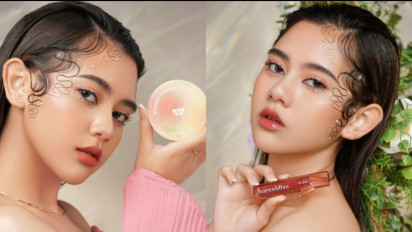 Tampil Cantik Natural ala Ziva Magnolya dengan Gunakan Barenbliss