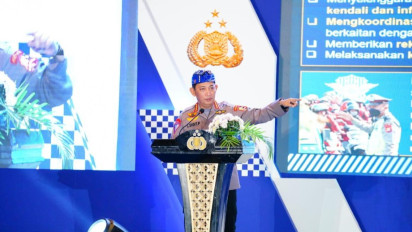 Arahan Kapolri di Rakernis Korlantas: Wujudkan Mudik Aman hingga Tingkatkan Pelayanan Publik