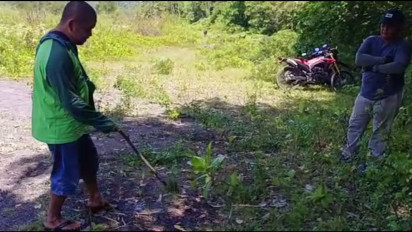 Viral, Tanah Bergoyang Ditemukan Warga Lumajang di Tepi Sungai Aliran Lahar Gunung Semeru