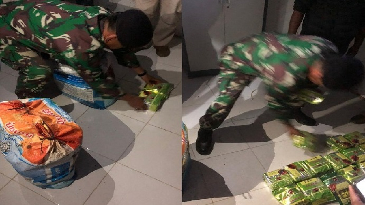 Penyelundupan Narkoba 36 Kg Digagalkan TNI AL
            - galeri foto