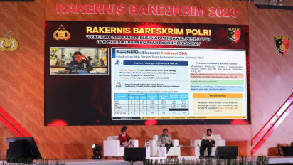 Di Hadapan Pejabat Teras Polri, Mensos Paparkan Dua Strategi Penanganan Kemiskinan