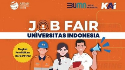 Lowongan Kerja Job Fair UI, PT KAI Buka Loker untuk D3 hingga S1, Buruan Catat Tanggalnya!