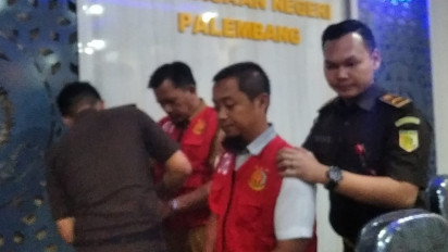 Korupsi PTSL 2017 dan Rugikan Negara Rp 1,3 Miliar, Lurah dan Oknum Pegawai BPN Resmi Ditahan Kejari Palembang