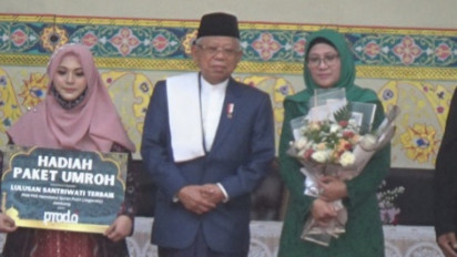 Wapres Hadiri Wisuda 187 Hafidhoh Al-Qur'an di Jombang, Salah Satunya Cucu Wakil Presiden