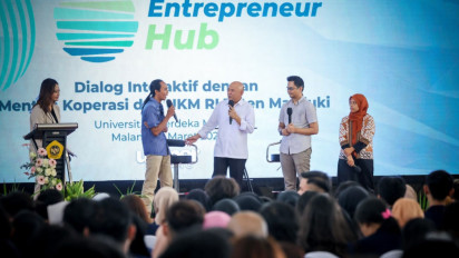 MenKopUKM Ajak Mahasiswa Universitas Merdeka Ciptakan 1 Juta Pengusaha Baru Melalui Program Entrepreneur Hub