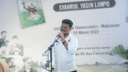 Mentan Luncurkan Buku SYL Way, Jelang Syukuran Ulang Tahun ke 68