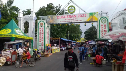 Tradisi Pekan Dugderan Jelang Ramadhan, Warga Buru Gerabah dan Kuliner Khas Semarang Jelang Ramdhan