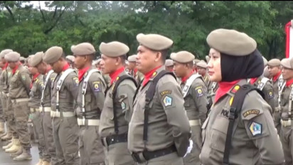 Minta Diangkat jadi PNS, 90 Ribu Satpol PP Ancam Akan Demo Besar-besaran di Istana