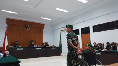 Bawa 75 Kilogram Sabu dan 40 Ribu Butir Ekstasi, Oknum TNI Ini Jalani Sidang Perdana
