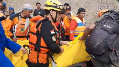 Pencari Ikan yang Tenggelam di Sungai Progo Bantul Ditemukan Meninggal Dunia