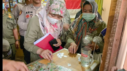 Ribuan Butir Obat Jenis G yang Dijual ke Anak ABG di Kota Bandung Diamankan Satpol PP