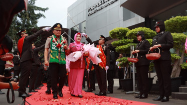 Resmi Jabat Kapolrestabes Surabaya, Ini yang akan Dilakukan Kombes Pol Pasma Royce