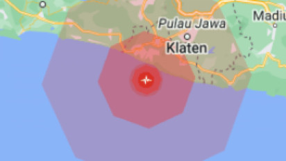 Gempa M 5,2 Guncang Kulonprogo Yogya, Tak Berpotensi Tsunami