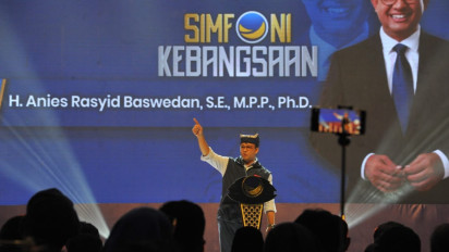 Gelora Simfoni Kebangsaan di Surabaya, Gemuruh Suara Anies Presiden