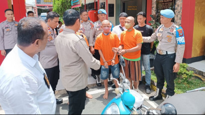 Ketahuan Barter Motor Curian dengan Sabu untuk Napi, Polisi Tangkap 2 Pelaku  Curanmor