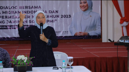 Di Kuala Lumpur, Menaker Dengarkan masukan PMI dan Sampaikan Kabar Baik Terbitnya Permenaker 4/2023