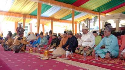 Kenduri Kampoeng Sehidang Talam, Tradisi Warga Karimun Sambut Ramadhan