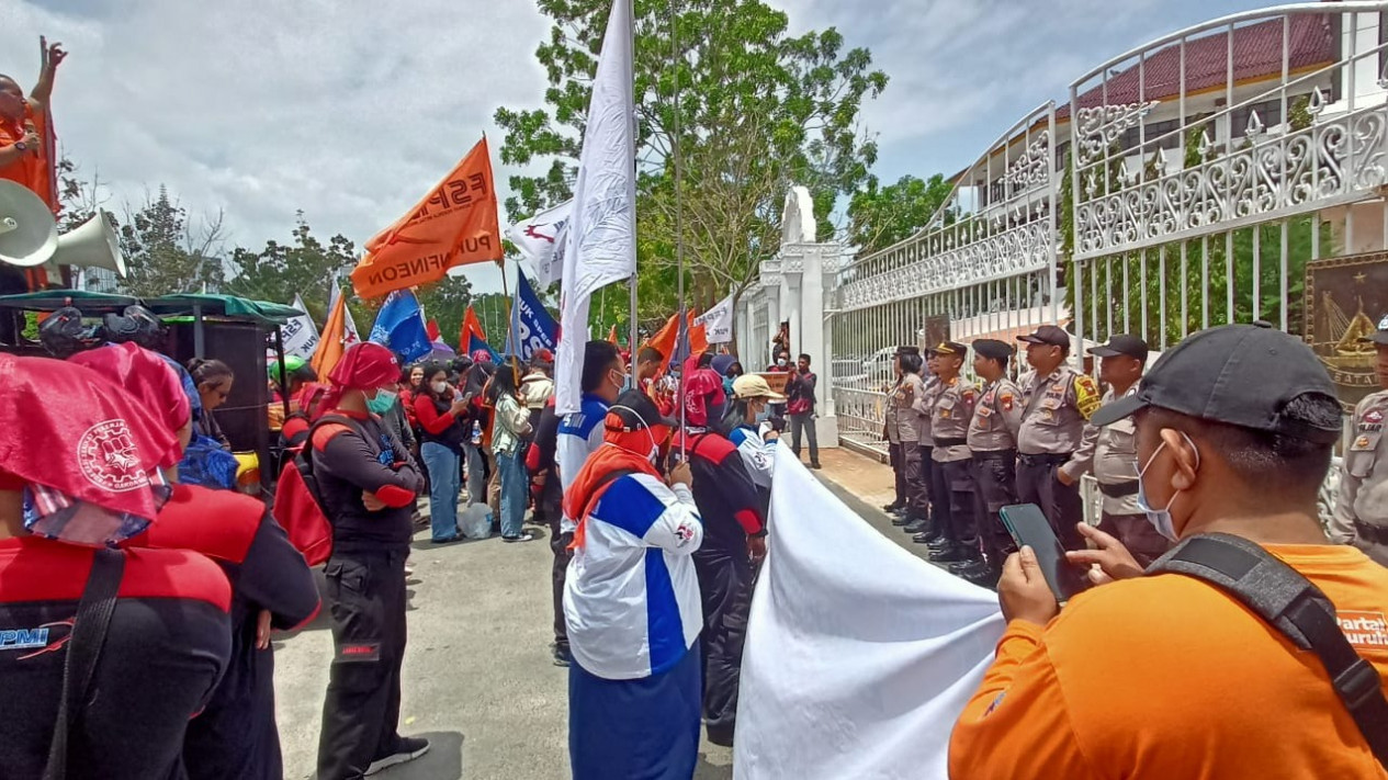 SPFMI Sebut Permenaker Nomor 5 2023 Rugikan Buruh
            - galeri foto