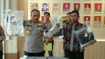 Perampok Bank di Bandar Lampung Ternyata Pengguna Aktif Narkoba Jenis Putaw