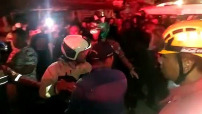 Kios Semi Permanen Di Bandar Lampung Terbakar, Ibu dan Dua Anaknya Meninggal Terbakar